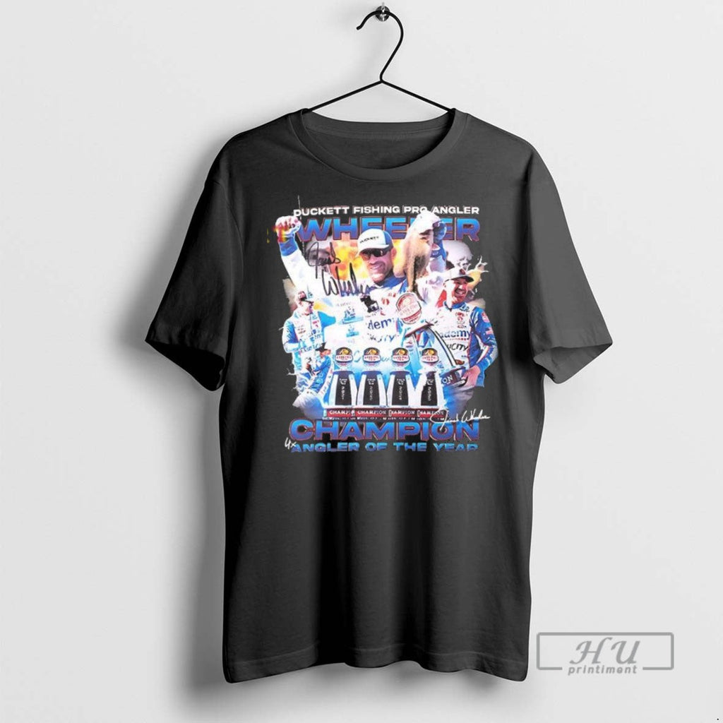 New Jacob Wheeler Duckett Fishing Pro Angler Champion - Adult & Kids T-Shirts, Sweatshirts & Hoodies apparel design preview 1