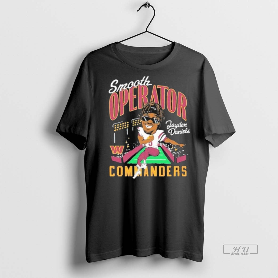 New Jayden Daniels Washington Commanders Smooth - Adult & Kids T-Shirts, Sweatshirts & Hoodies apparel design preview 1