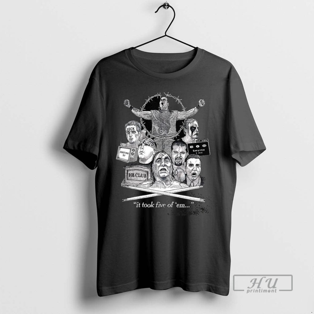 New Jeezus Welcome To Smyrna Delaware It Took Five Of - Adult & Kids T-Shirts, Sweatshirts & Hoodies apparel design preview 1