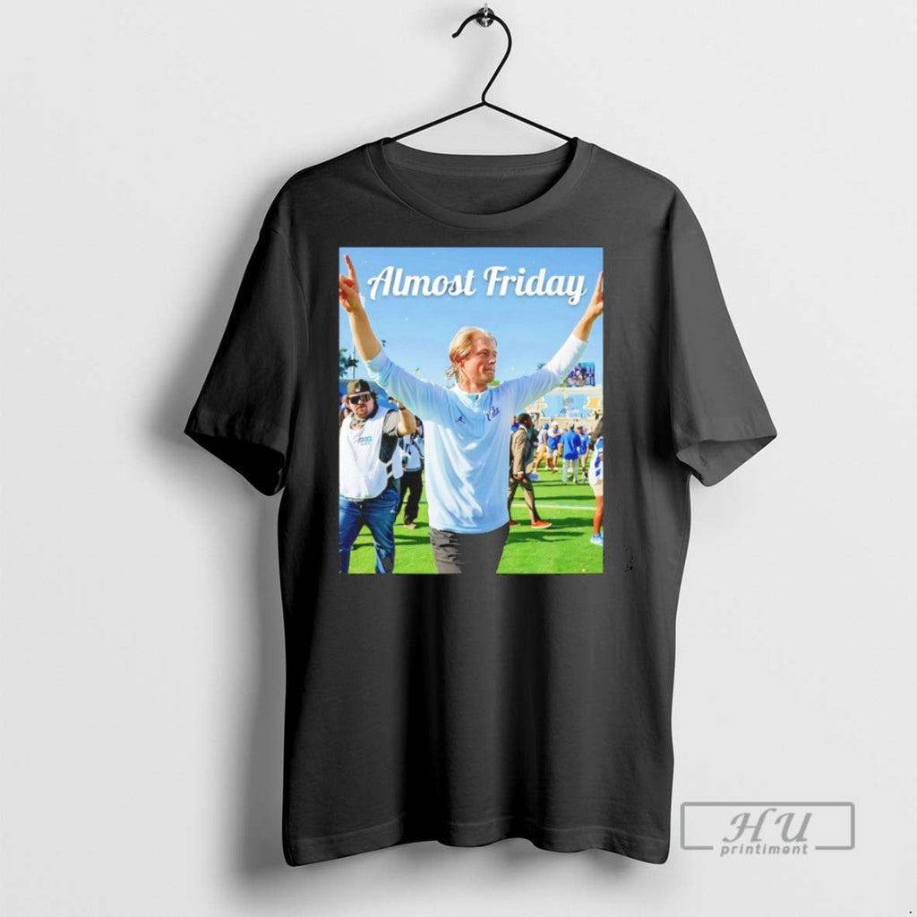 New Jerry Neuheisel Ucla Football Almost Friday Photo - Adult & Kids T-Shirts, Sweatshirts & Hoodies apparel design preview 1