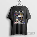 New Jim Kelly Bills And Dominik Hasek Sabres Yes Im - Adult & Kids T-Shirts, Sweatshirts & Hoodies apparel design preview 1