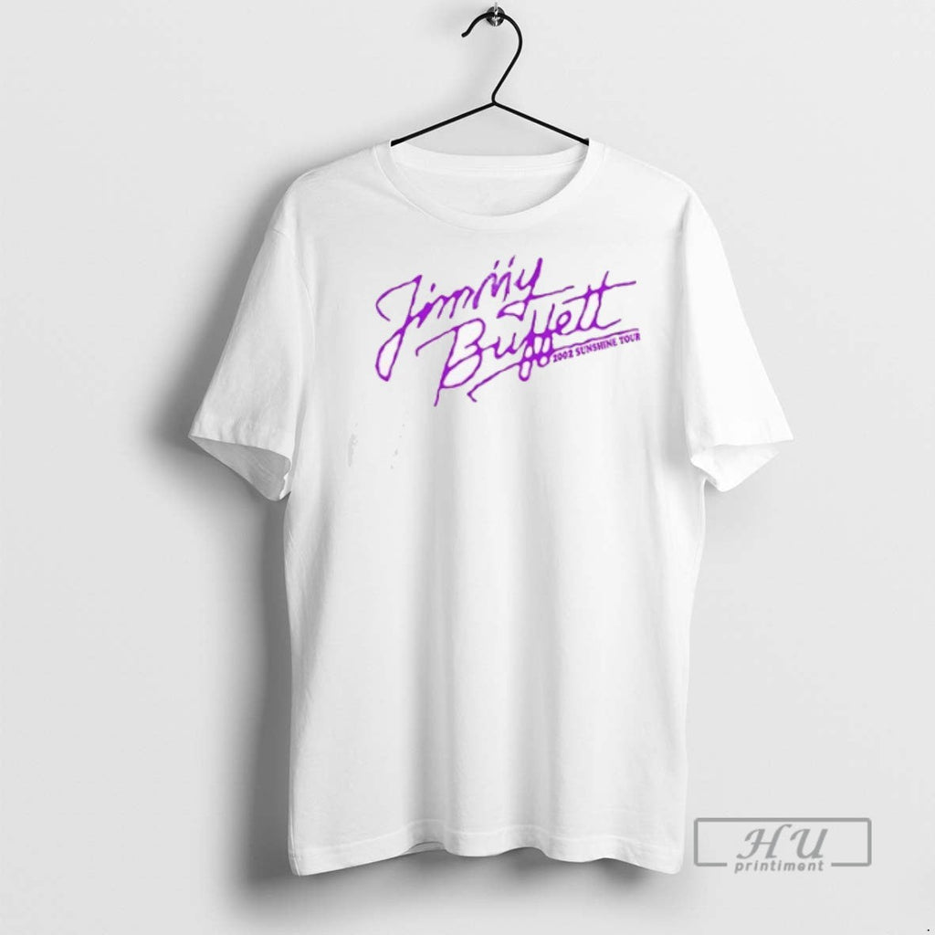 New Jimmy Buffett 2002 I Was At The Sunshine Tour - Adult & Kids T-Shirts, Sweatshirts & Hoodies apparel design preview 1