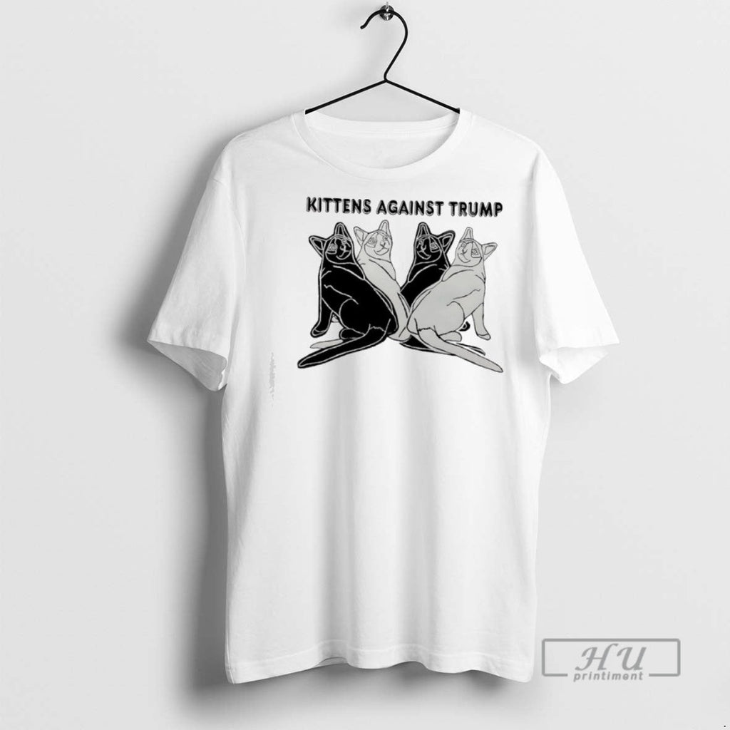 New Kittens Against Trump - Adult & Kids T-Shirts, Sweatshirts & Hoodies apparel design preview 1