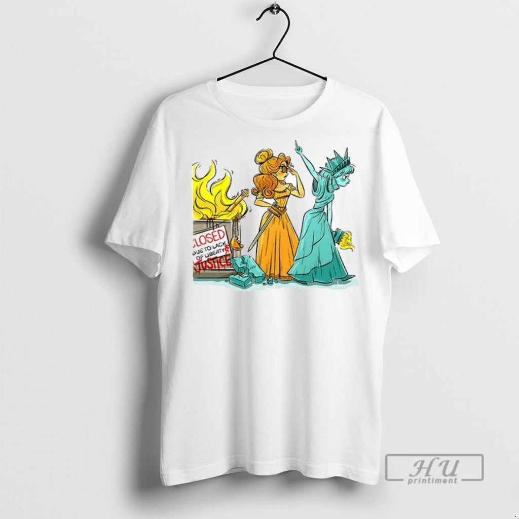 New Lady Liberty Close Due To Lack Of Ceramic And - Adult & Kids T-Shirts, Sweatshirts & Hoodies apparel design preview 1