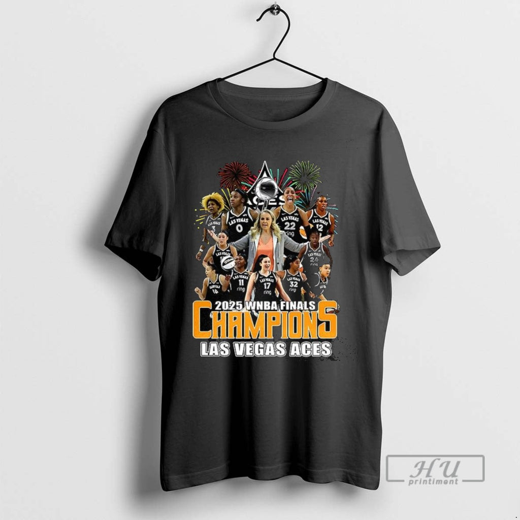 New Las Vegas Aces Wnba Finals Champions 2025 - Adult & Kids T-Shirts, Sweatshirts & Hoodies apparel design preview 1