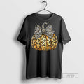 New Leopard Pumpkin Preppy Ghost Boo Spooky Coquette - Adult & Kids T-Shirts, Sweatshirts & Hoodies apparel design preview 1