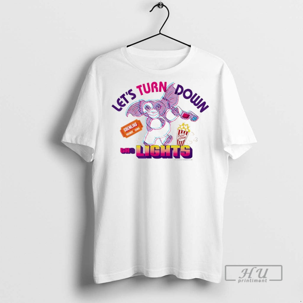 New Lets Turn Down The Lights Gremlins - Adult & Kids T-Shirts, Sweatshirts & Hoodies apparel design preview 1