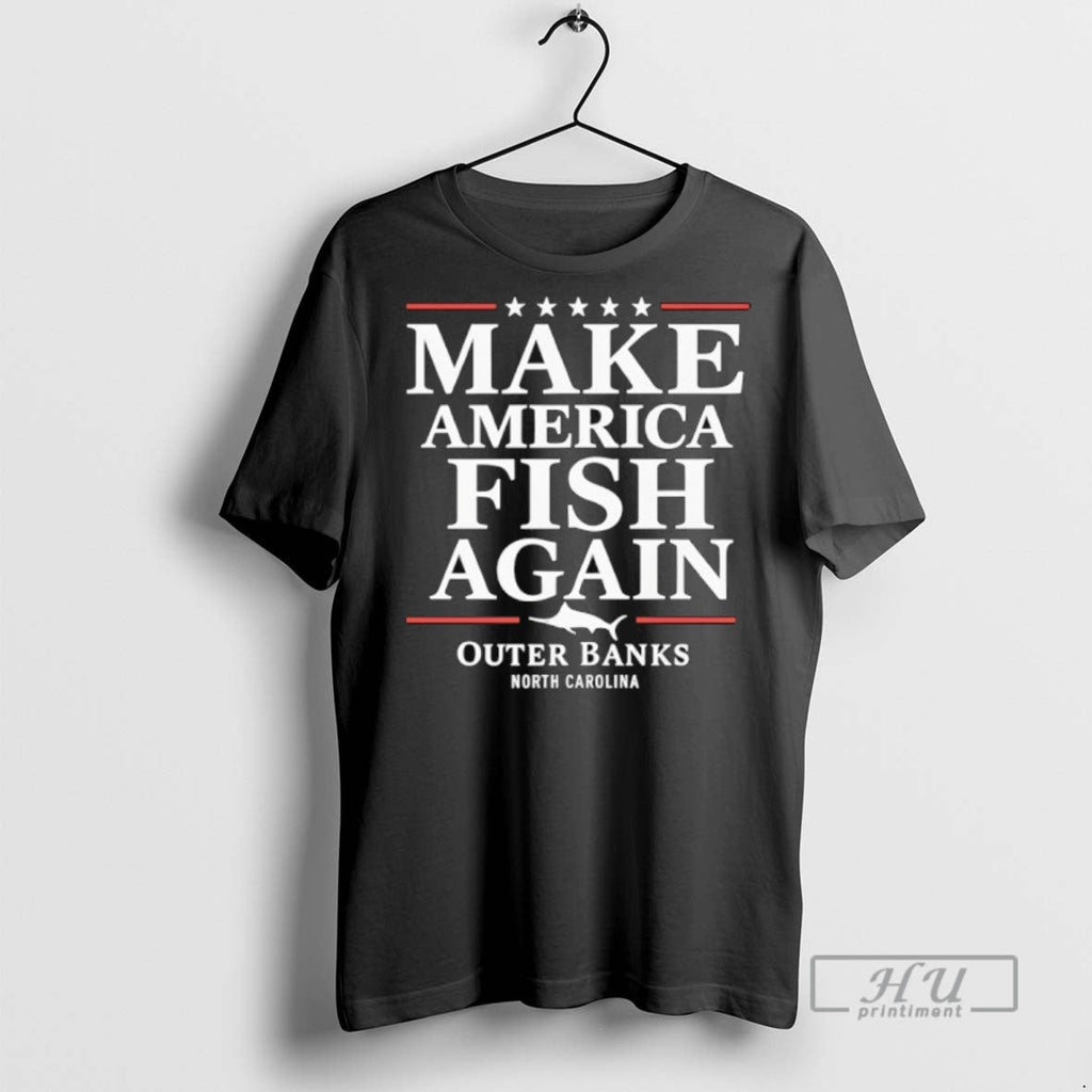 New Make America Fish Again - Adult & Kids T-Shirts, Sweatshirts & Hoodies apparel design preview 1