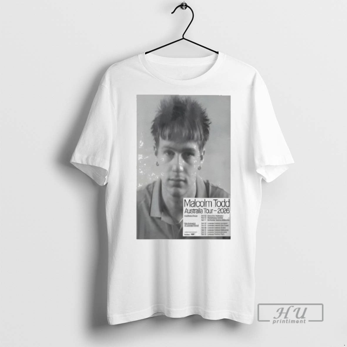 New Malcolm Todd Australia Tour February 2026 Dates - Adult & Kids T-Shirts, Sweatshirts & Hoodies apparel design preview 1