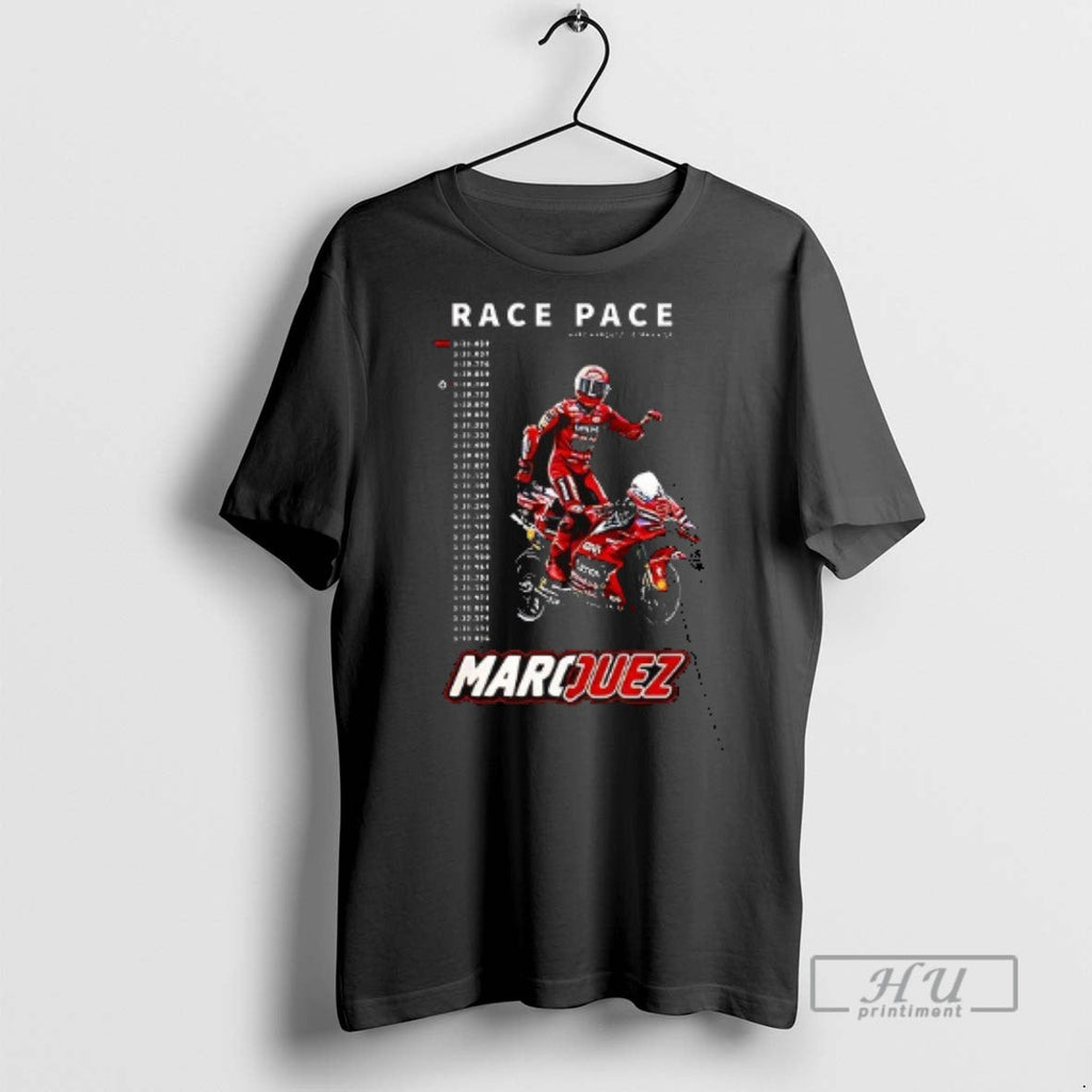 New Marc Marquez Motogp Race Pace 2025 Double Sided - Adult & Kids T-Shirts, Sweatshirts & Hoodies apparel design preview 1