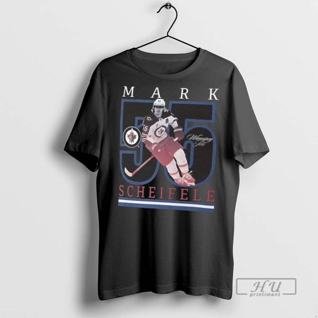 New Mark Scheifele 55 Winnipeg Jets Player Show Logo - Adult & Kids T-Shirts, Sweatshirts & Hoodies apparel design preview 1