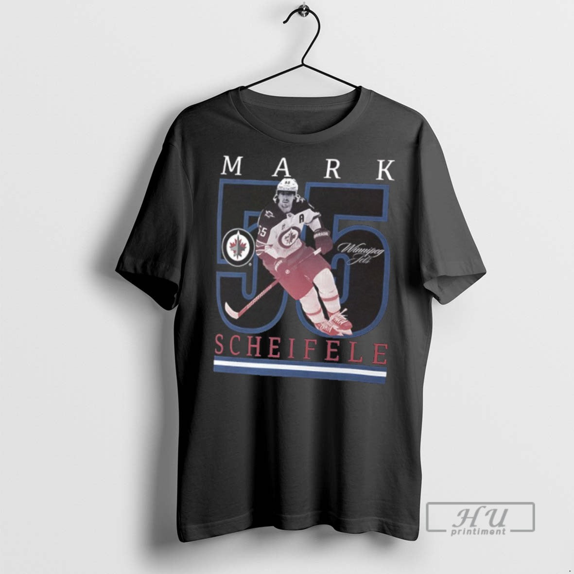 New Mark Scheifele 55 Winnipeg Jets Player Show Logo - Adult & Kids T-Shirts, Sweatshirts & Hoodies apparel design preview 1