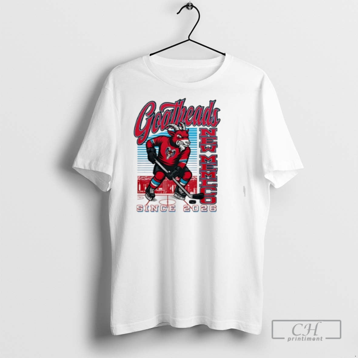 New Mexico Goatheads Since 2026 Mascot - Adult & Kids T-Shirts, Sweatshirts & Hoodies apparel design preview 1