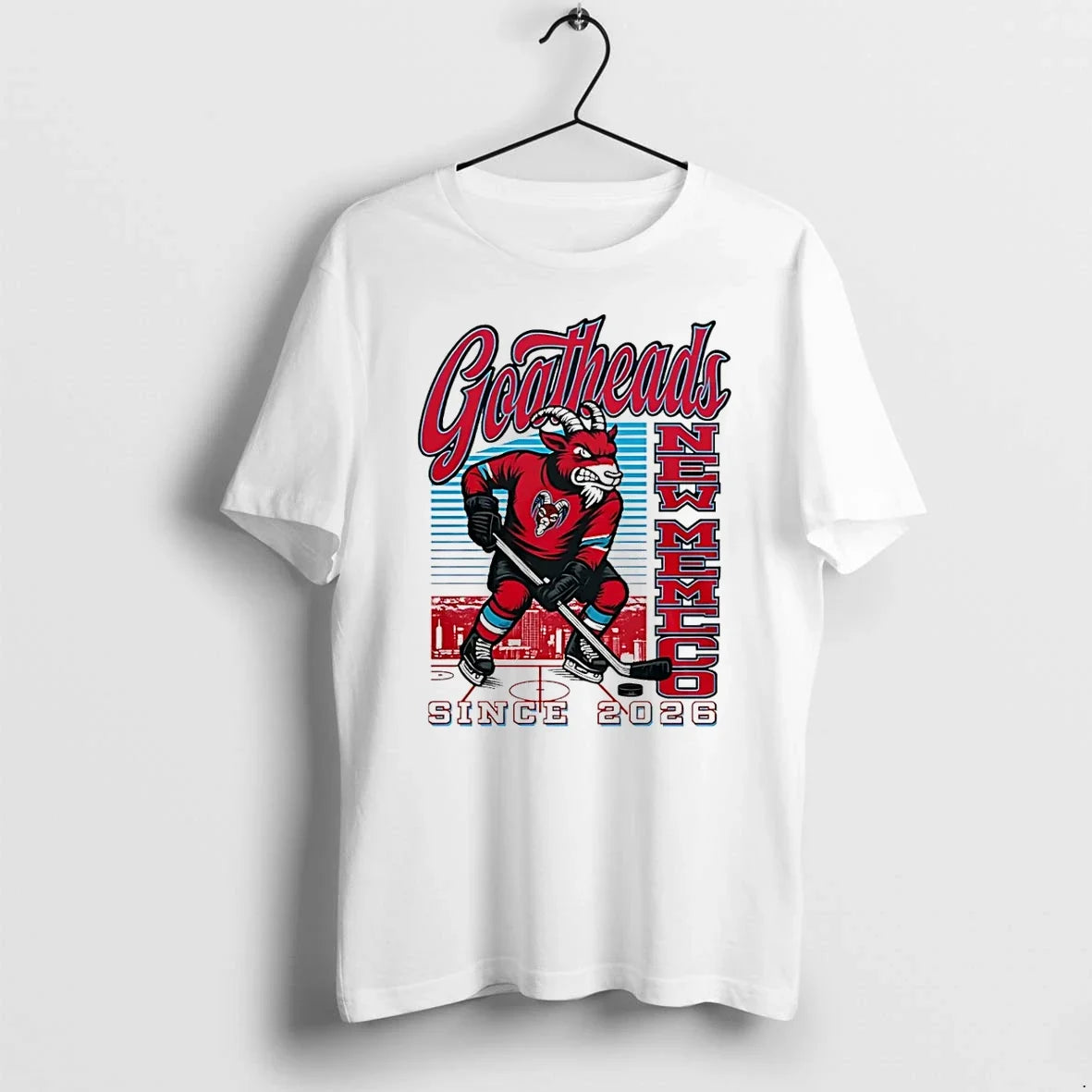 New Mexico Goatheads Since 2026 Mascot Sweater - Adult & Kids T-Shirts, Sweatshirts & Hoodies apparel design preview 1