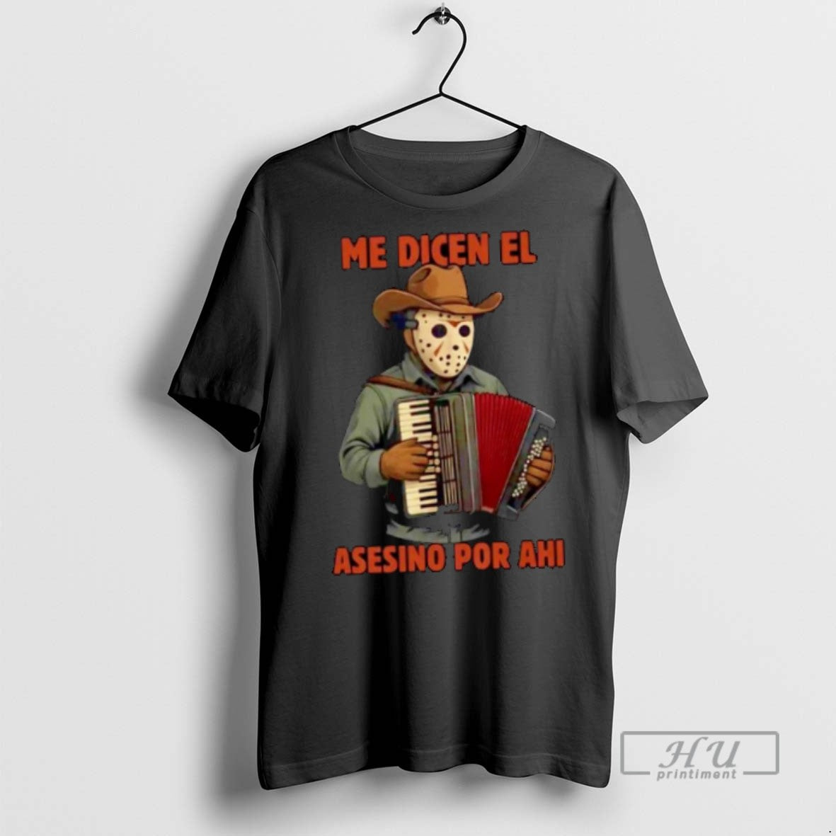 New Michael Myers Me Dicen El Asesino Por Ahi - Adult & Kids T-Shirts, Sweatshirts & Hoodies apparel design preview 1