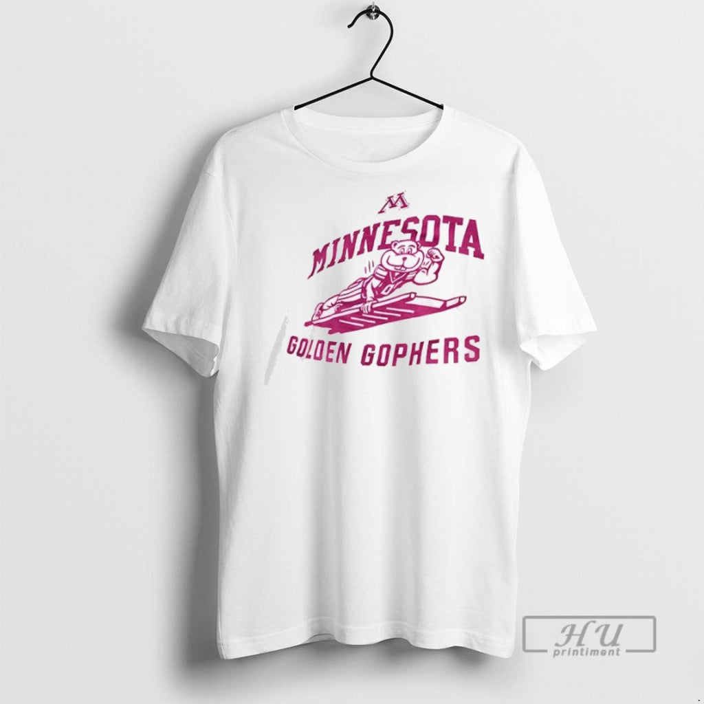 New Minnesota Golden Gophers Ski U Crew Logo Double - Adult & Kids T-Shirts, Sweatshirts & Hoodies apparel design preview 1