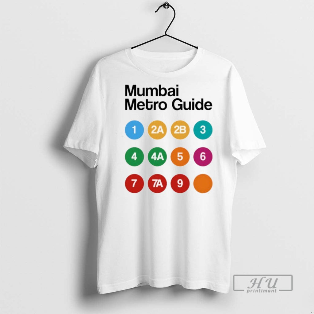 New Mumbai Metro Guide - Adult & Kids T-Shirts, Sweatshirts & Hoodies apparel design preview 1