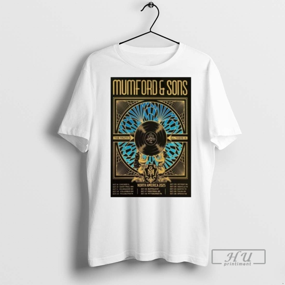 New Mumford Sons North America 2025 - Adult & Kids T-Shirts, Sweatshirts & Hoodies apparel design preview 1