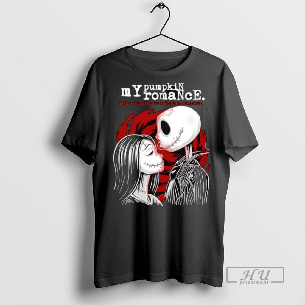 New My Pumpkin Romance The Nightmare Before Christmas - Adult & Kids T-Shirts, Sweatshirts & Hoodies apparel design preview 1