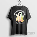New My Pancreas Ghosted Me Type 1 Diabetes Halloween - Adult & Kids T-Shirts, Sweatshirts & Hoodies apparel design preview 1