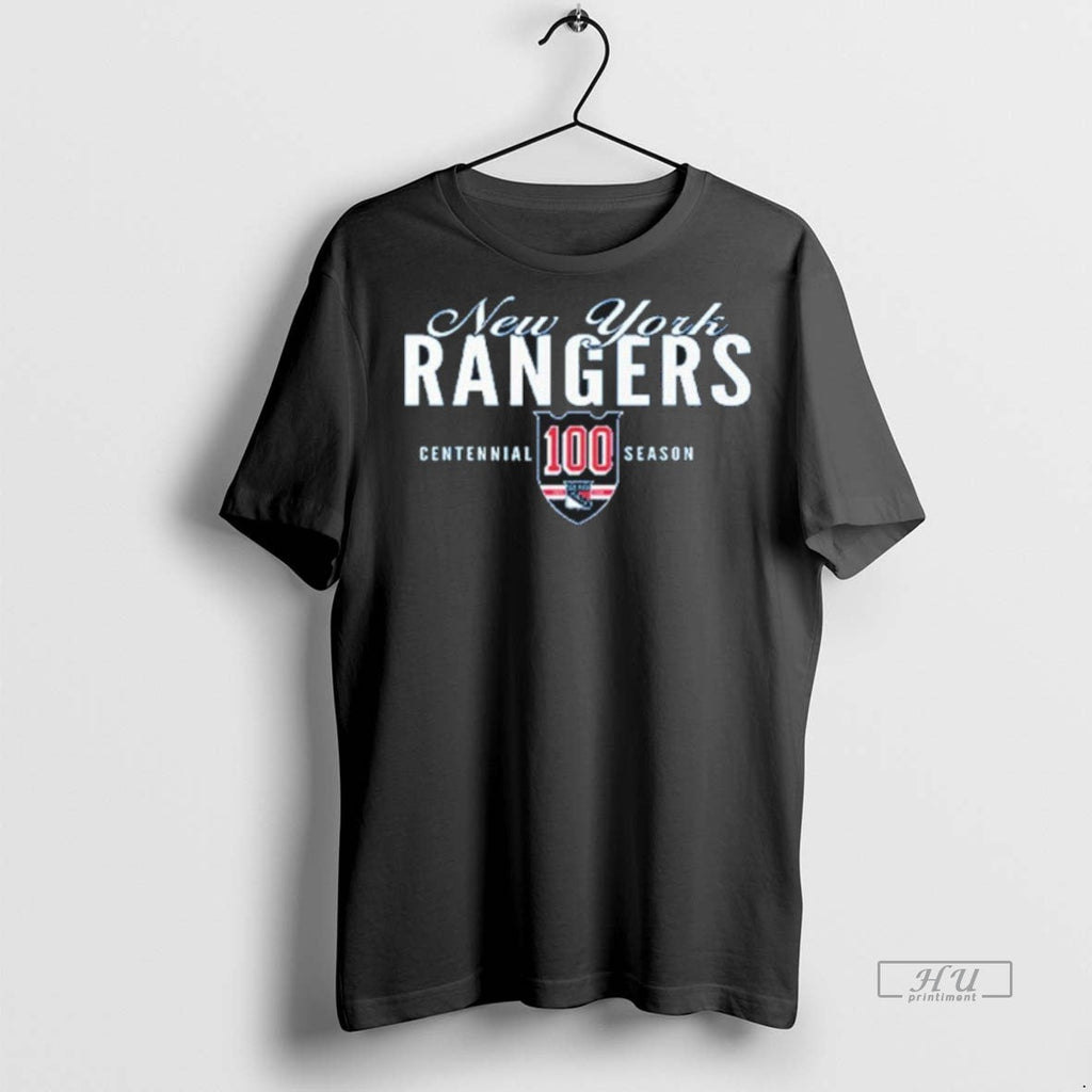 New York Rangers Centennial 100 Seasons Graphic - Adult & Kids T-Shirts, Sweatshirts & Hoodies apparel design preview 1