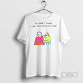 New No Babe I Swear Love Your Shitty Attitude Ceramic - Adult & Kids T-Shirts, Sweatshirts & Hoodies apparel design preview 1