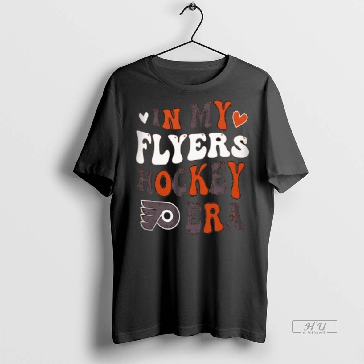 New Philadelphia Flyers In My Hockey Era Graphic - Adult & Kids T-Shirts, Sweatshirts & Hoodies apparel design preview 1