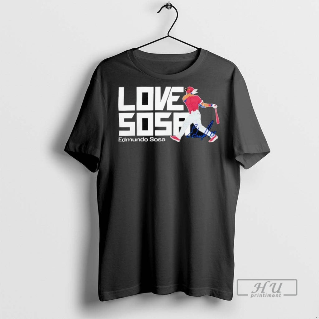New Philadelphia Phillies Edmundo Sosa Love Signature - Adult & Kids T-Shirts, Sweatshirts & Hoodies apparel design preview 1