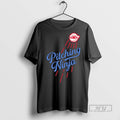 New Pitching Ninja Los Angeles Dodgers Baseball - Adult & Kids T-Shirts, Sweatshirts & Hoodies apparel design preview 1