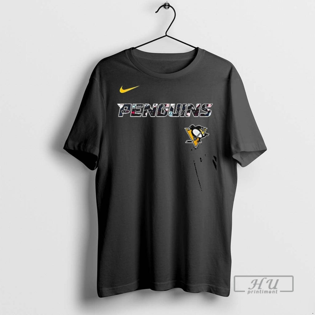 New Pittsburgh Penguins X Nurse Its A Work Of Heart - Adult & Kids T-Shirts, Sweatshirts & Hoodies apparel design preview 1