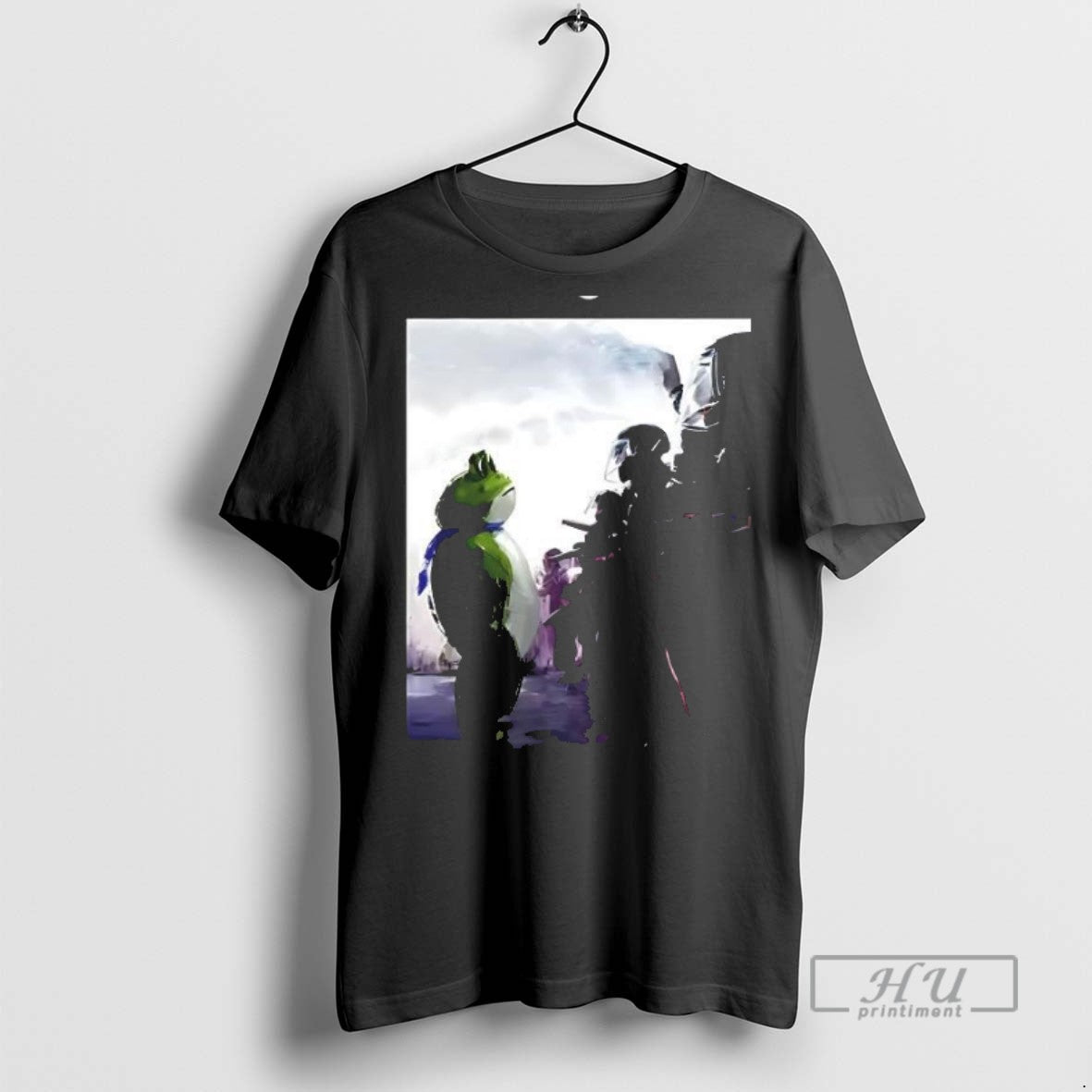 New Portland Frog Protest - Adult & Kids T-Shirts, Sweatshirts & Hoodies apparel design preview 1