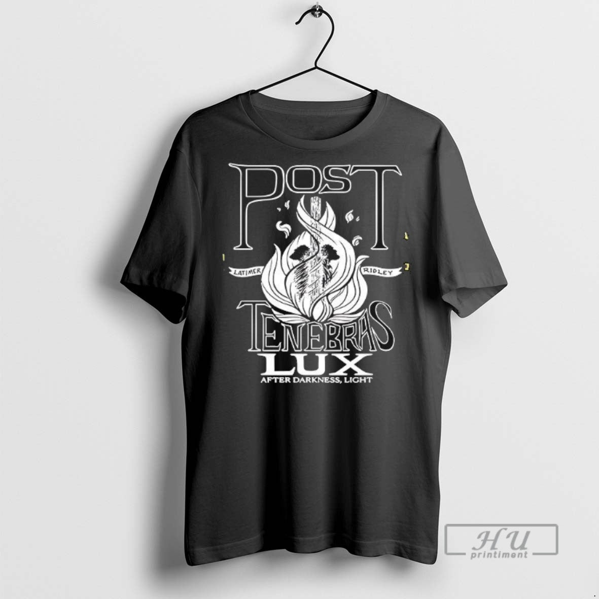 New Post Tenebras Lux - Adult & Kids T-Shirts, Sweatshirts & Hoodies apparel design preview 1