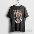 New Pregnancy Skeleton Dia De Los Muertos Belly Bump - Adult & Kids T-Shirts, Sweatshirts & Hoodies apparel design preview 1
