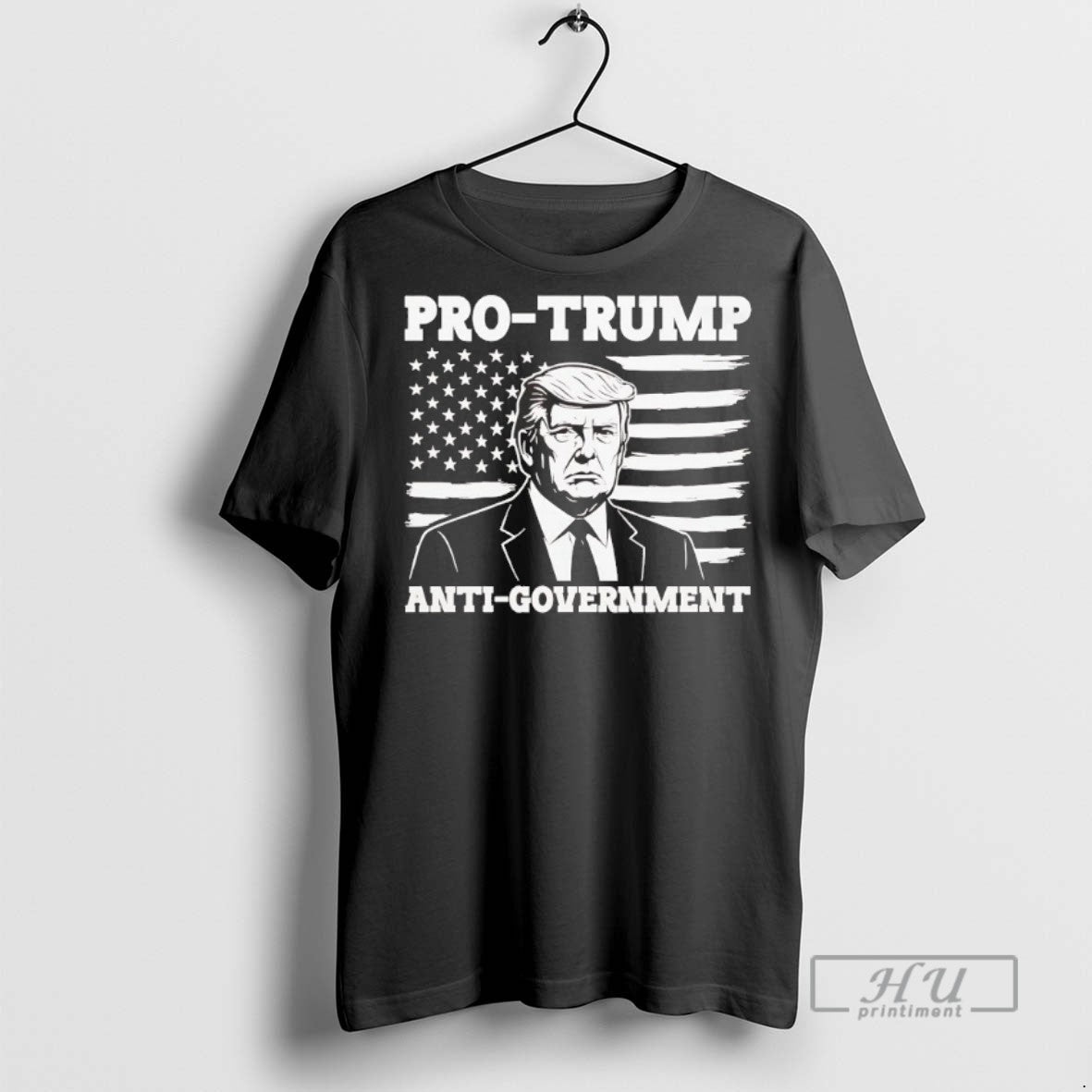 New Pro Trump Anti Government - Adult & Kids T-Shirts, Sweatshirts & Hoodies apparel design preview 1