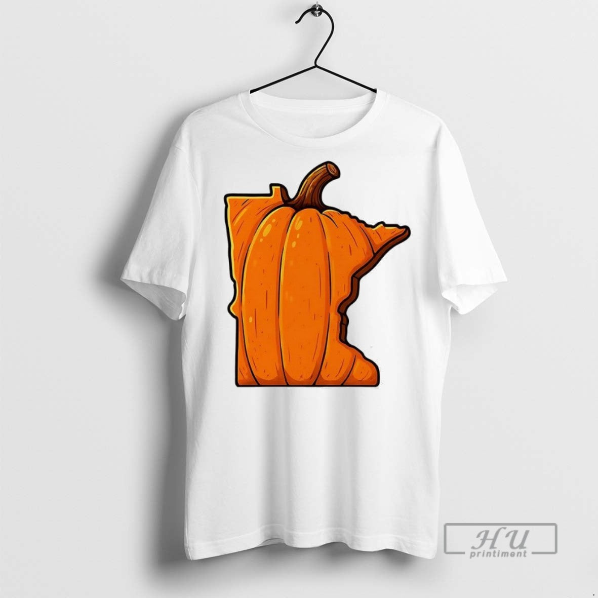 New Pumpkin Arrange Minnesota State Halloween - Adult & Kids T-Shirts, Sweatshirts & Hoodies apparel design preview 1