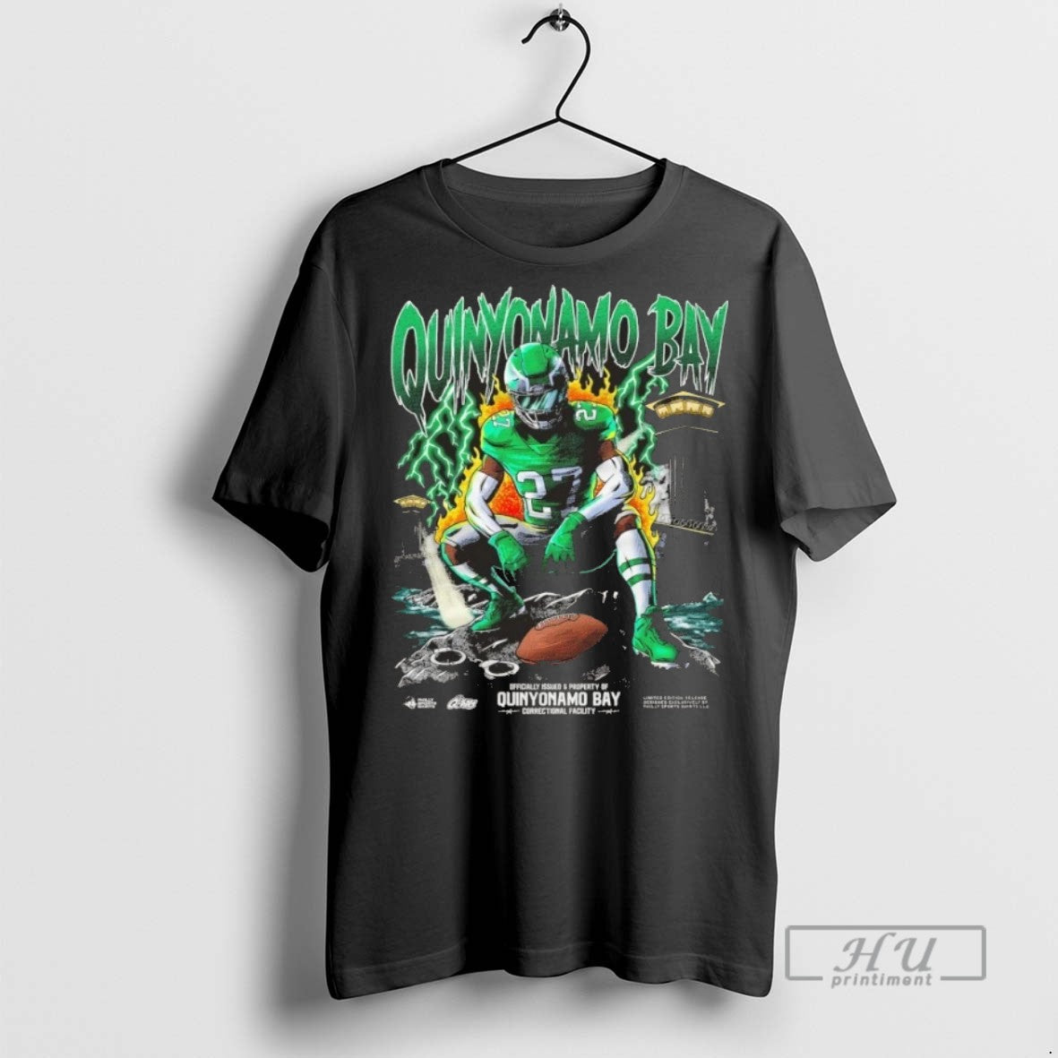 New Quinyonamo Bay Jalen Hurts Wear Part 2 - Adult & Kids T-Shirts, Sweatshirts & Hoodies apparel design preview 1