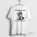 New Racccoon Strawberry Jams But My Gloock Dont - Adult & Kids T-Shirts, Sweatshirts & Hoodies apparel design preview 1