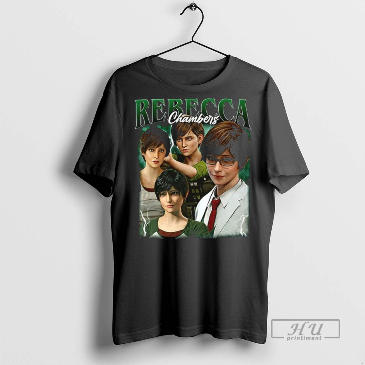 New Rebecca Chambers Resident Evil Vintage Ceramic - Adult & Kids T-Shirts, Sweatshirts & Hoodies apparel design preview 1