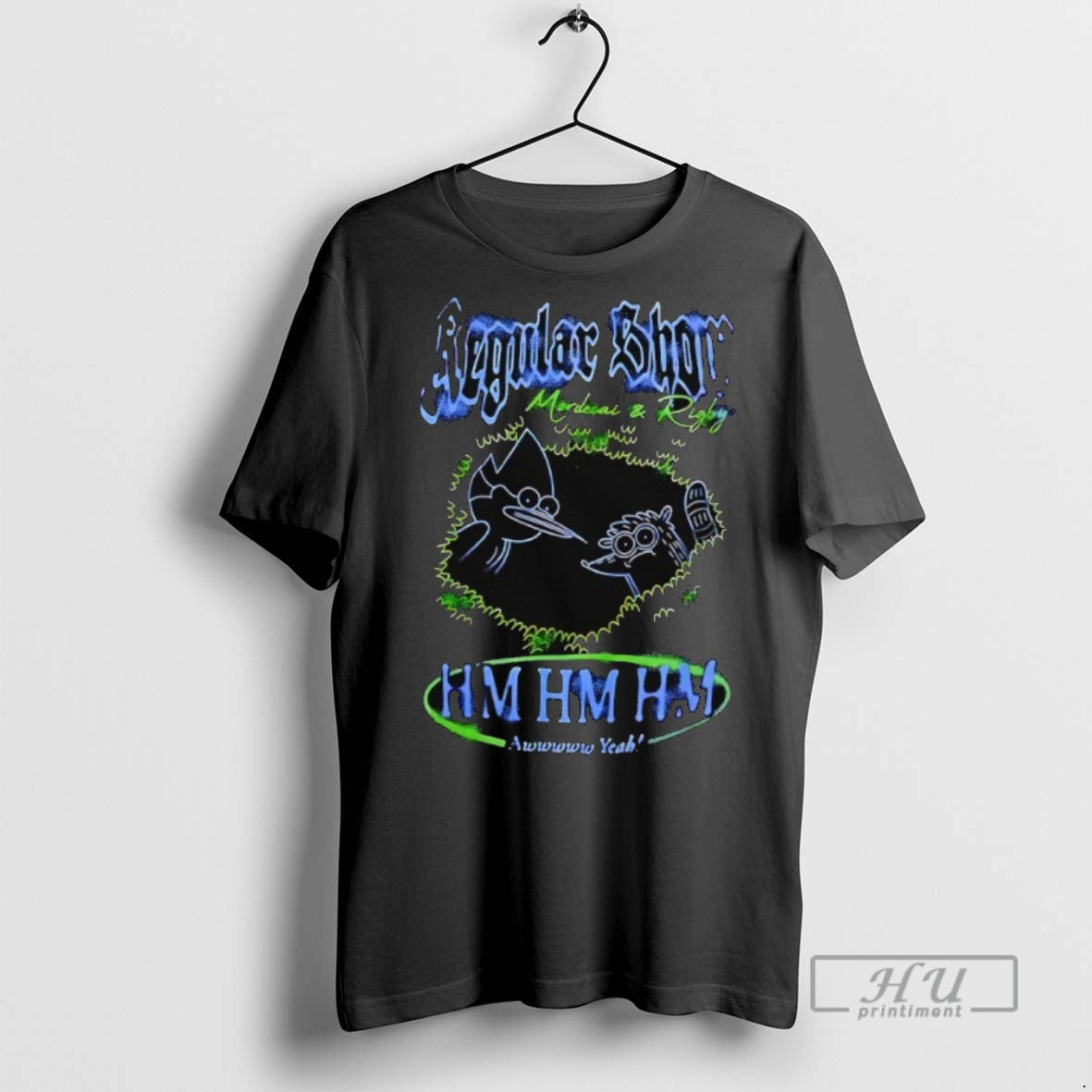 New Regular Show Duo Awwww Yeah - Adult & Kids T-Shirts, Sweatshirts & Hoodies apparel design preview 1