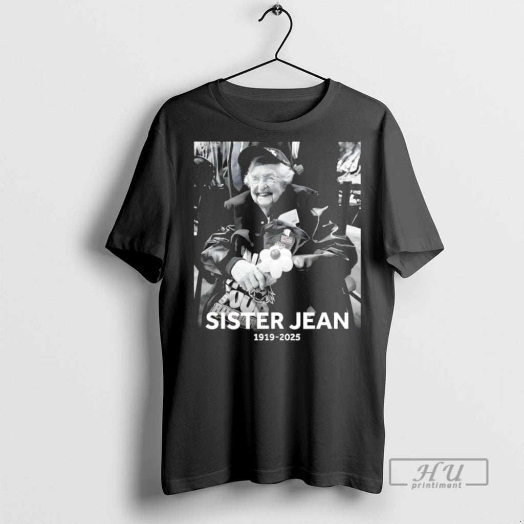 New Rest In Peace Sister Jean 1919 2025 - Adult & Kids T-Shirts, Sweatshirts & Hoodies apparel design preview 1