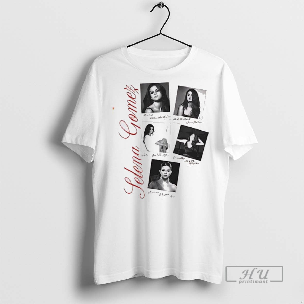 New Revival Polaroid Selena Gomez - Adult & Kids T-Shirts, Sweatshirts & Hoodies apparel design preview 1