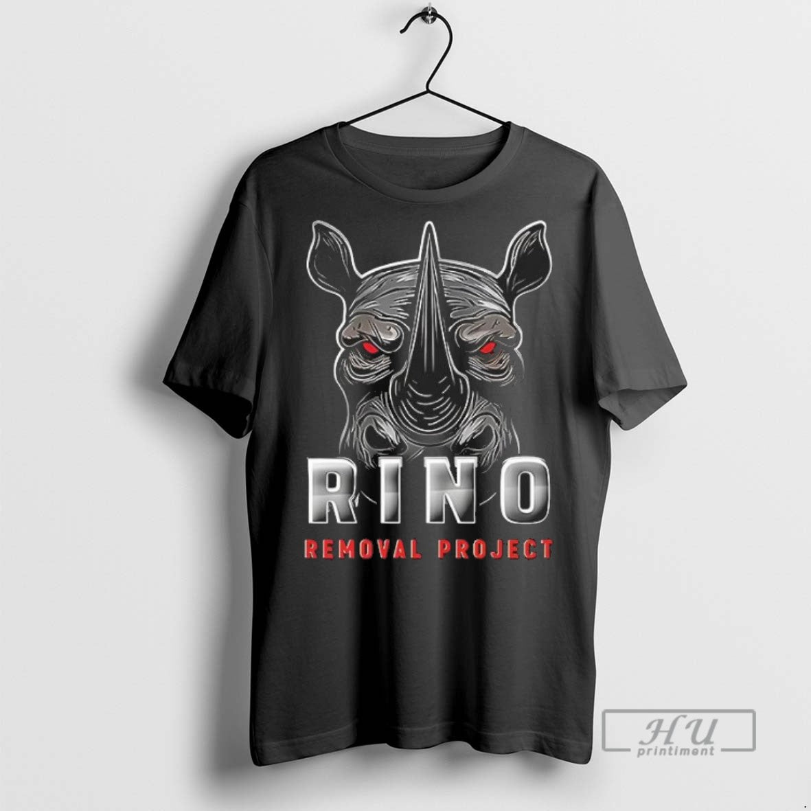 New Rino Removal Project Logo - Adult & Kids T-Shirts, Sweatshirts & Hoodies apparel design preview 1