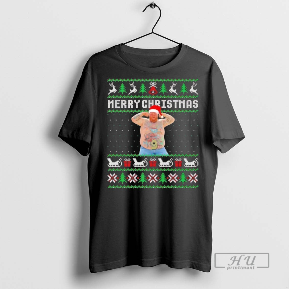 New Rob Dunphy Ugly Merry Christmas - Adult & Kids T-Shirts, Sweatshirts & Hoodies apparel design preview 1