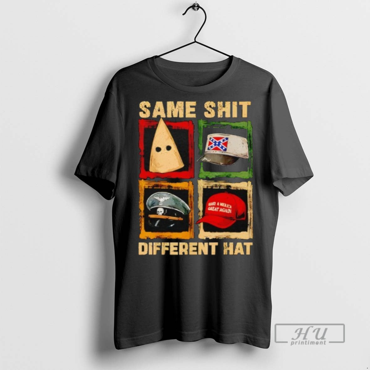 New Same Shit Different Hat Funny Jokes - Adult & Kids T-Shirts, Sweatshirts & Hoodies apparel design preview 1
