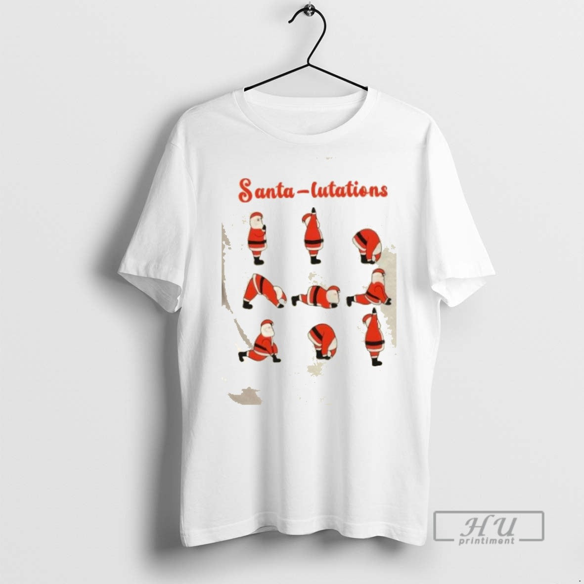 New Santa Lutations Christmas - Adult & Kids T-Shirts, Sweatshirts & Hoodies apparel design preview 1