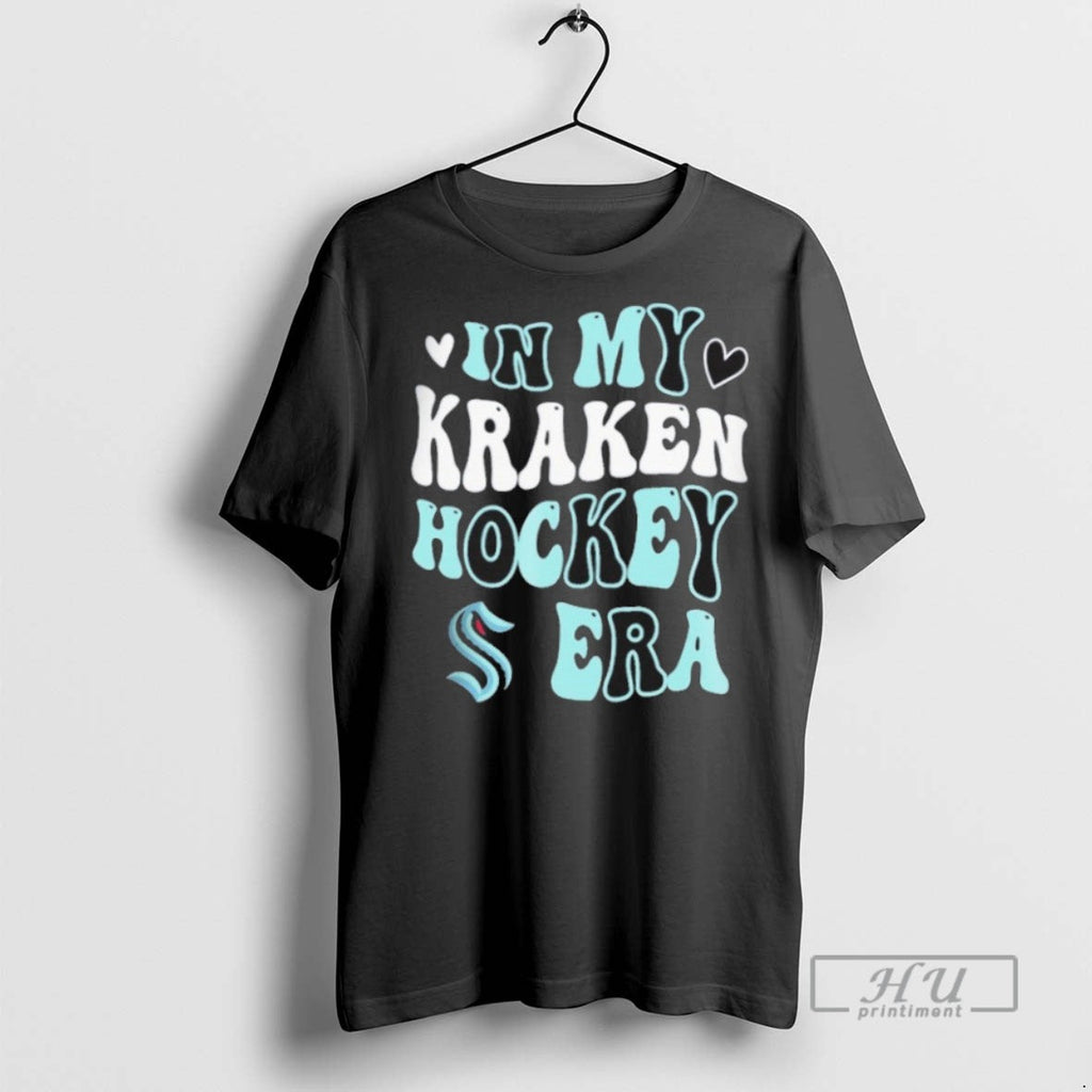 New Seattle Kraken In My Hockey Era - Adult & Kids T-Shirts, Sweatshirts & Hoodies apparel design preview 1