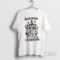 New Seattle Mariners 2025 Al West Division Champions - Adult & Kids T-Shirts, Sweatshirts & Hoodies apparel design preview 1