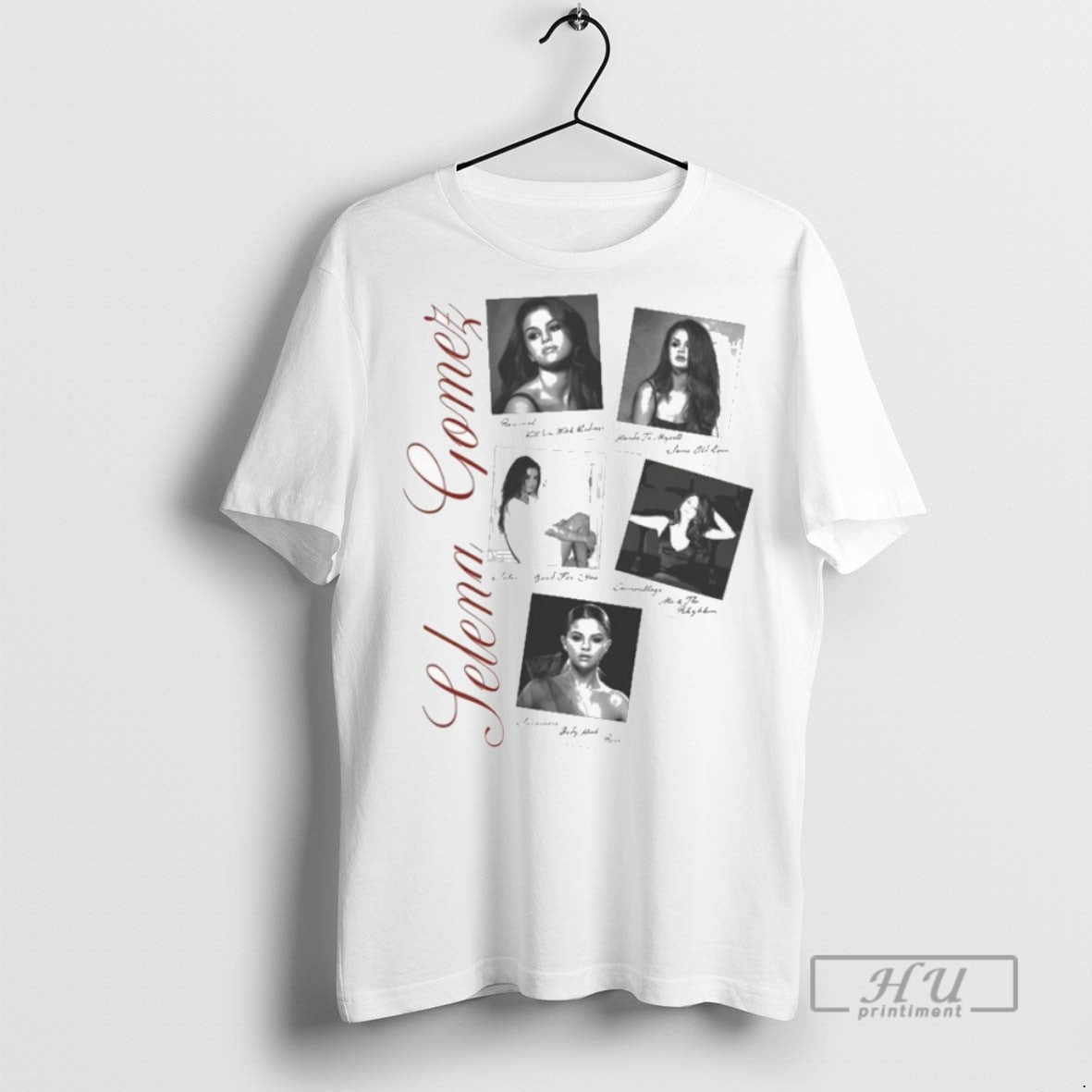 New Selena Gomez Revival Washed Photo - Adult & Kids T-Shirts, Sweatshirts & Hoodies apparel design preview 1