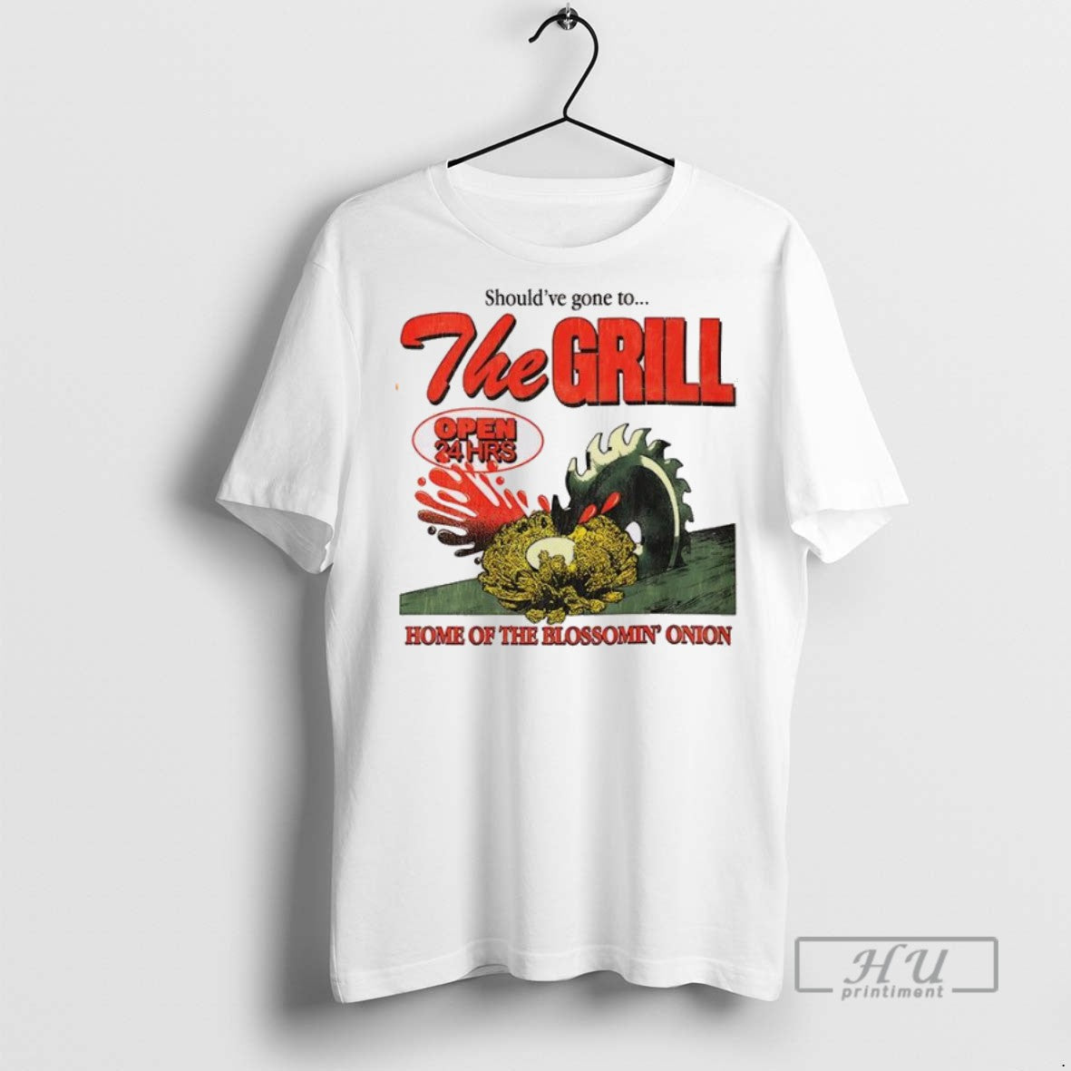 New Shouldve Gone To The Grill Home Of Blossomin - Adult & Kids T-Shirts, Sweatshirts & Hoodies apparel design preview 1
