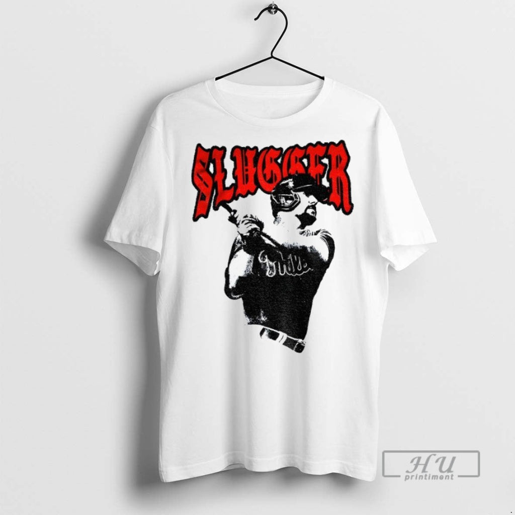 New Slugger Kyle Schwarber Philadelphia Phillies Mlb - Adult & Kids T-Shirts, Sweatshirts & Hoodies apparel design preview 1